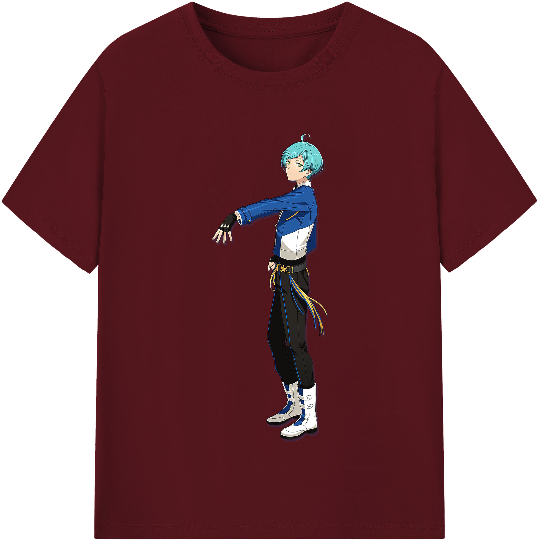 （画像用） あんさんぶるスターズ! Ensemble Stars 綿100％半袖Tシャツ（フロントプリント）